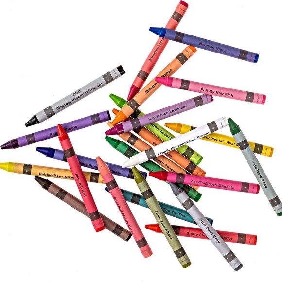 Sexy Color Named Crayons For Couples Gag Gift Fun Gifts Humor Funny Gifts Idea - Picture 5 of 5